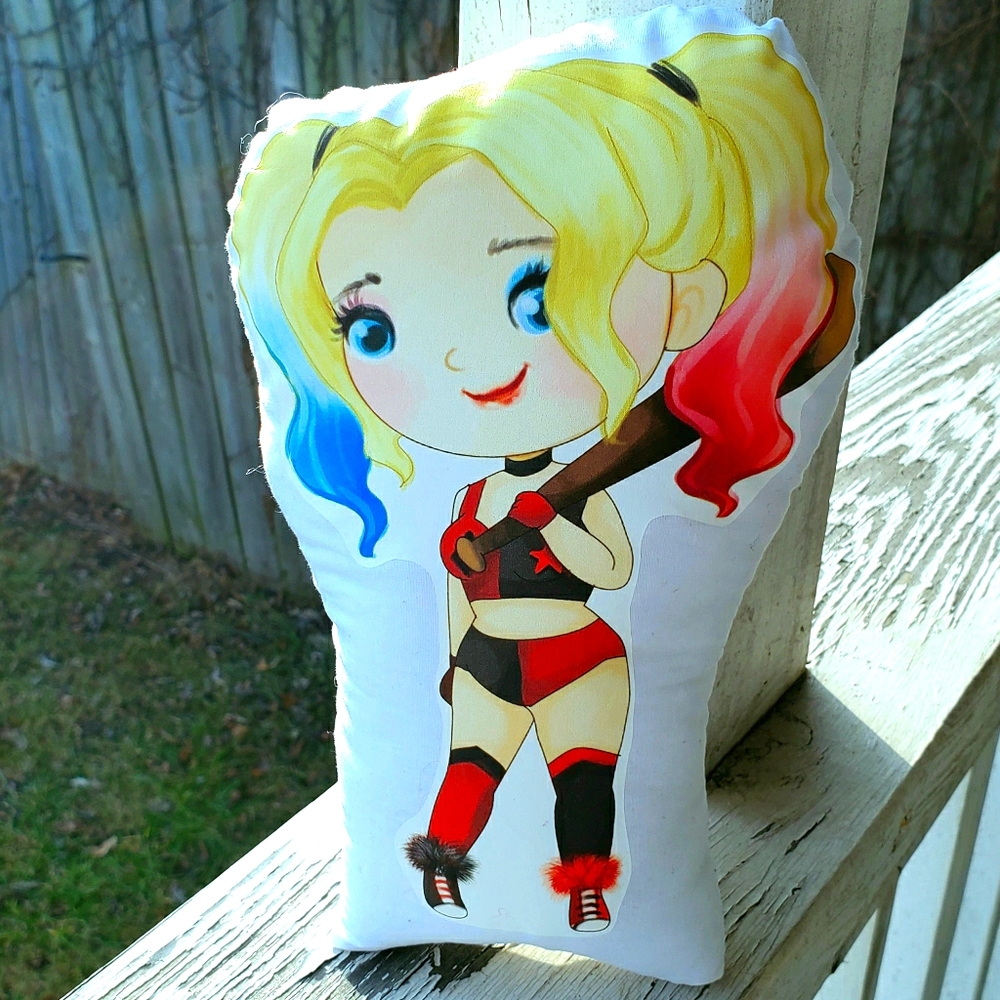 Harley Quinn Pillow Pal. New.